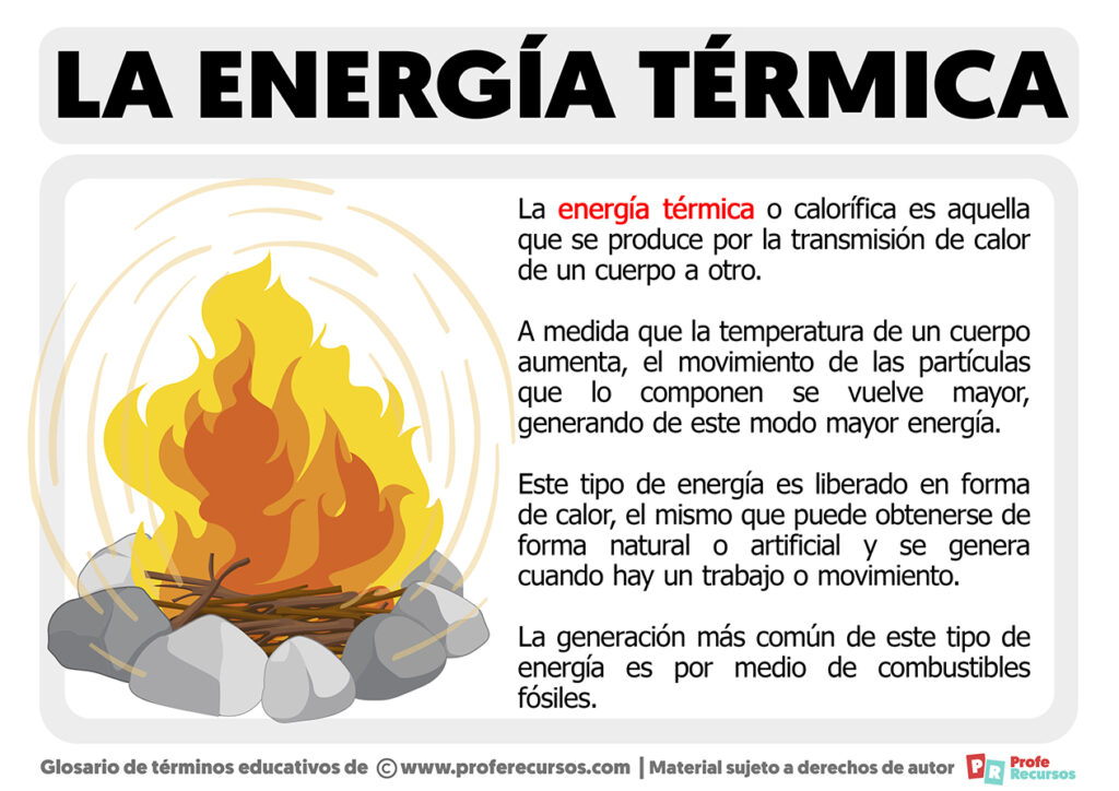 Qué es la Energía Térmica