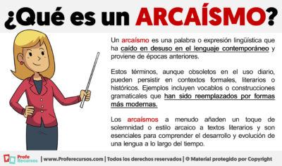 Qué es un Arcaísmo | Definición de Arcaísmo