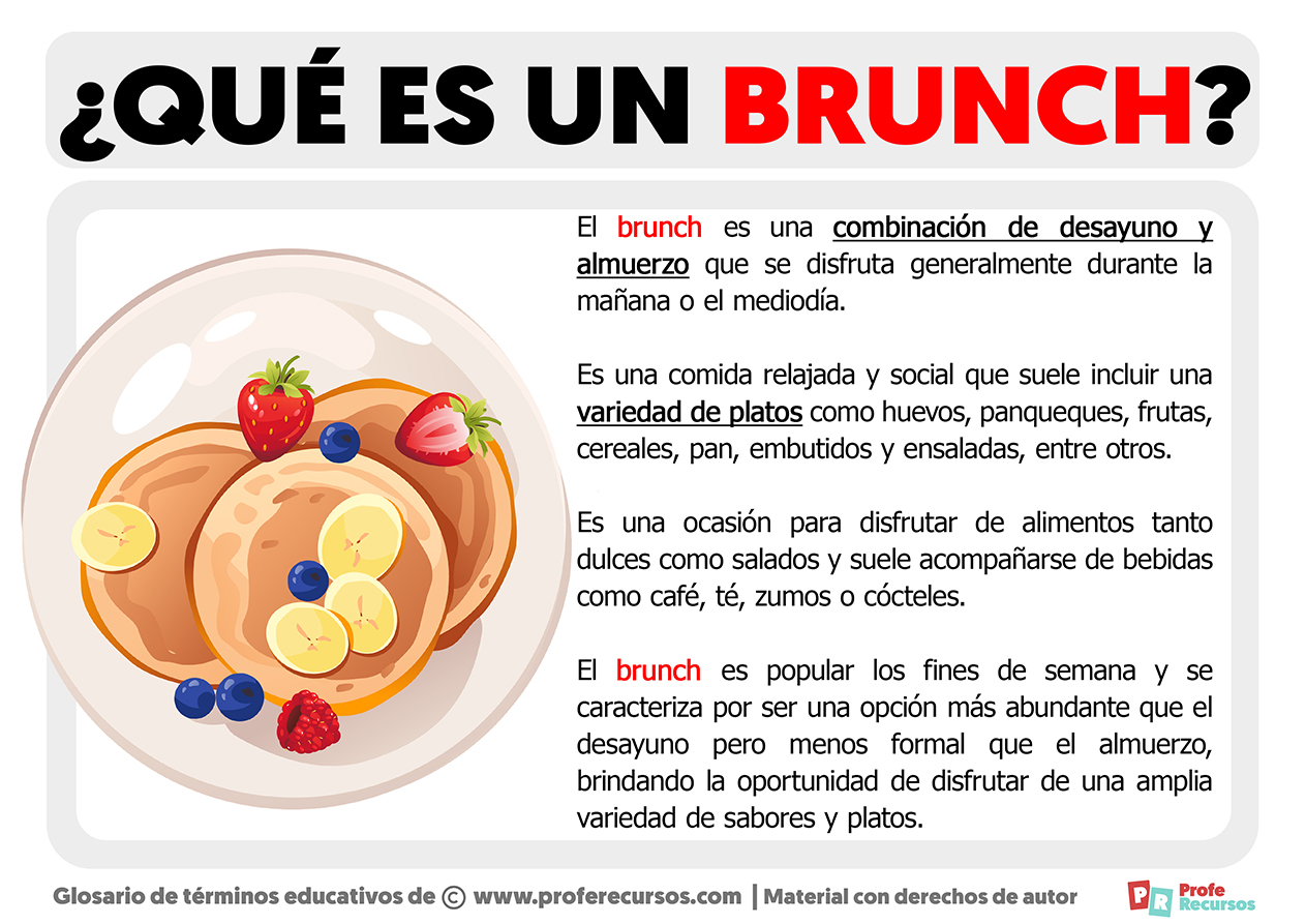 Que es un brunch