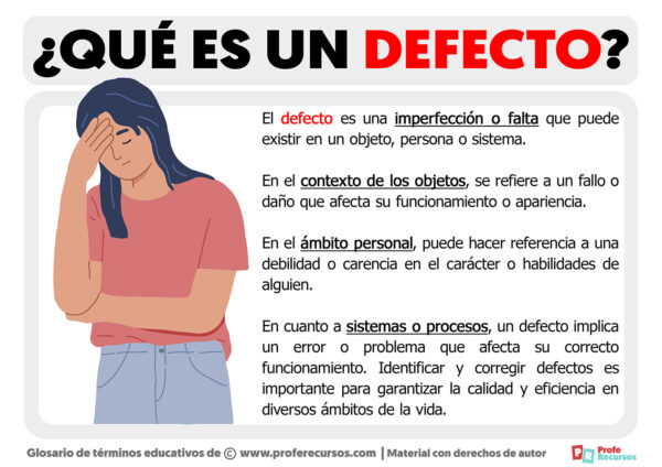 Qu Es Un Defecto Definici N De Defecto