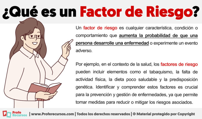 Qué Es Un Factor De Riesgo