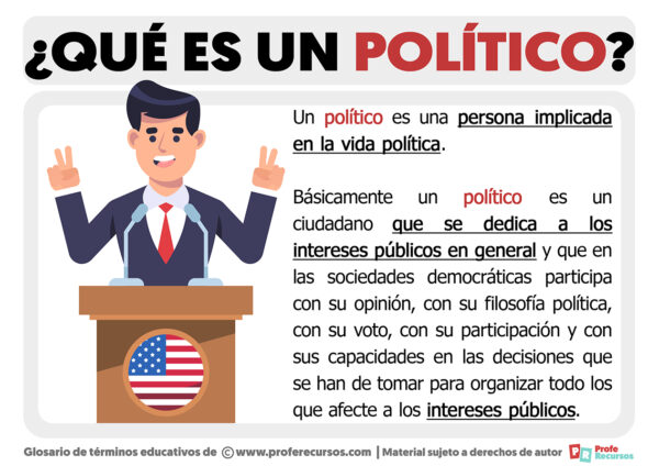 Qué Es Un Político Definición De Político