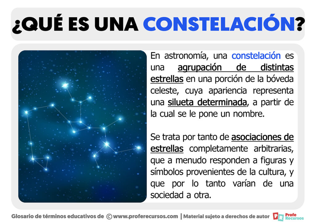 ¿Qué Es Una Constelación?