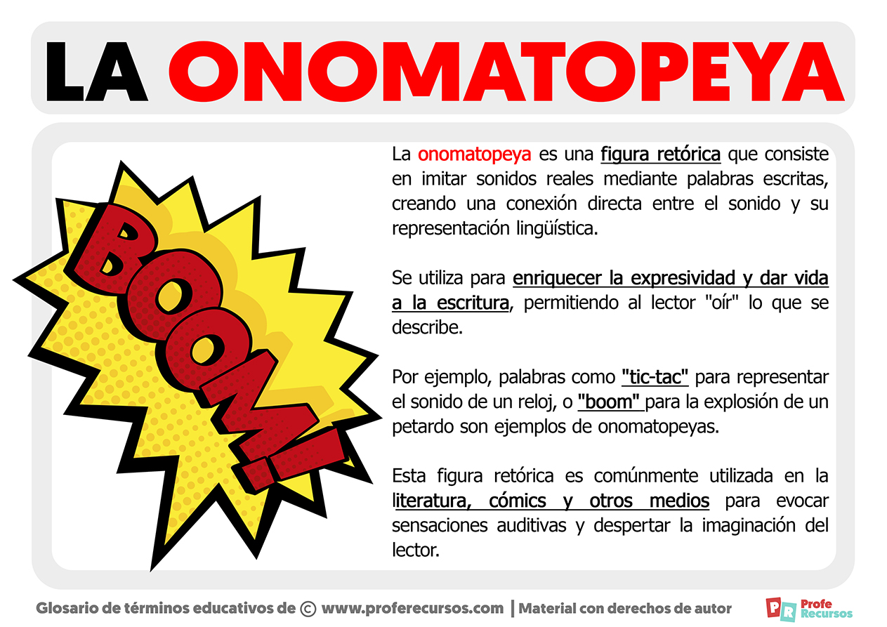 Ejemplos De La Onomatopeya - Image to u