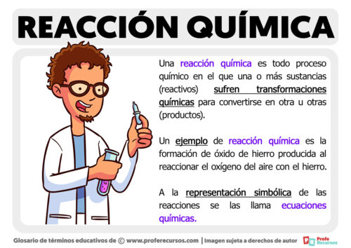 Qué Es Una Reacción Química Definición 9726