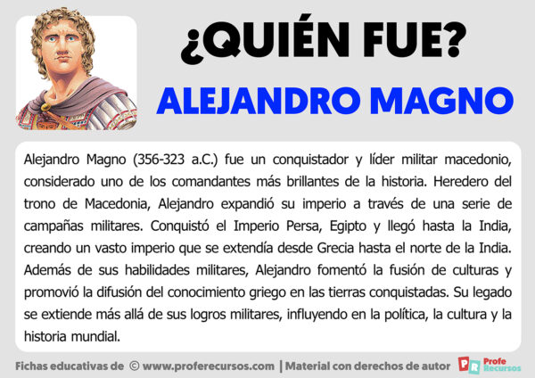 Qui N Fue Alejandro Magno