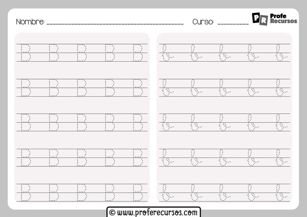 Fichas Para Repasar Las Letras | Mayúsculas Y Minúsculas