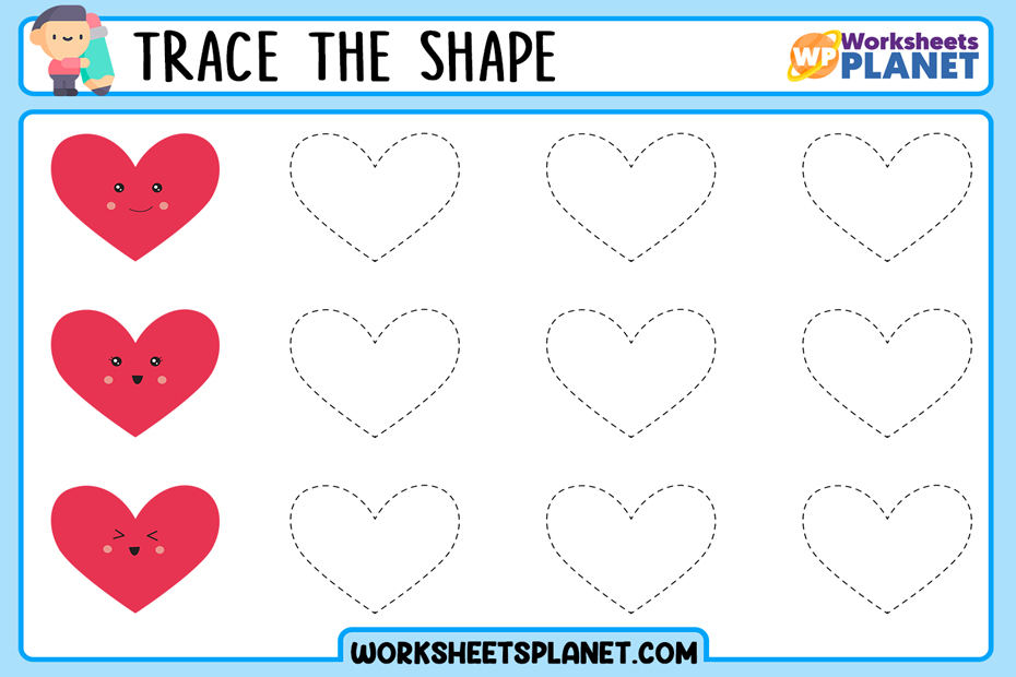 Tracing-shapes-worksheets - Profe Recursos